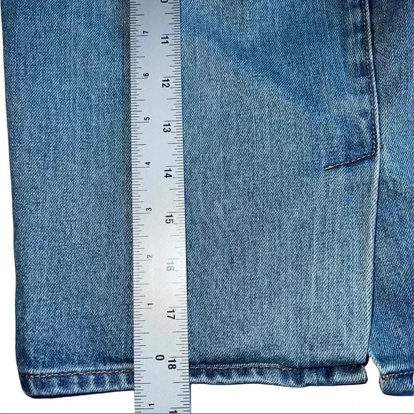 GAP 1969 DENIM JEAN DISTRESSED MINI SKIRT!! SIZE 24 (US 00/XXS) - Picture 3 of 8